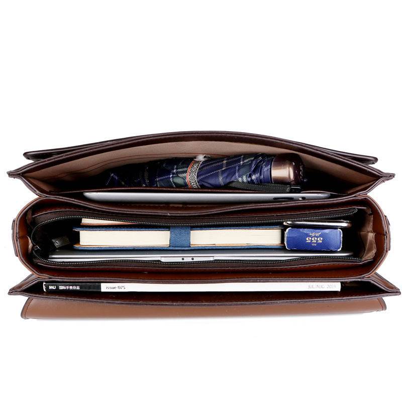 Men's handbag business briefcase - Mubimart