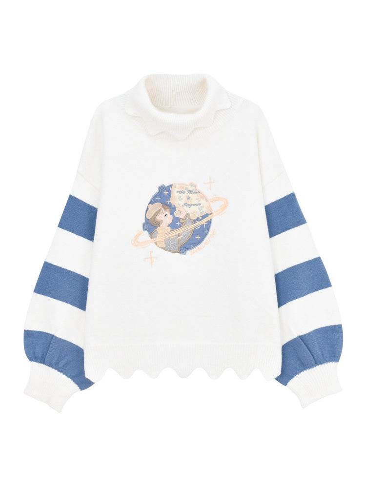 Turtleneck pullover - Mubimart