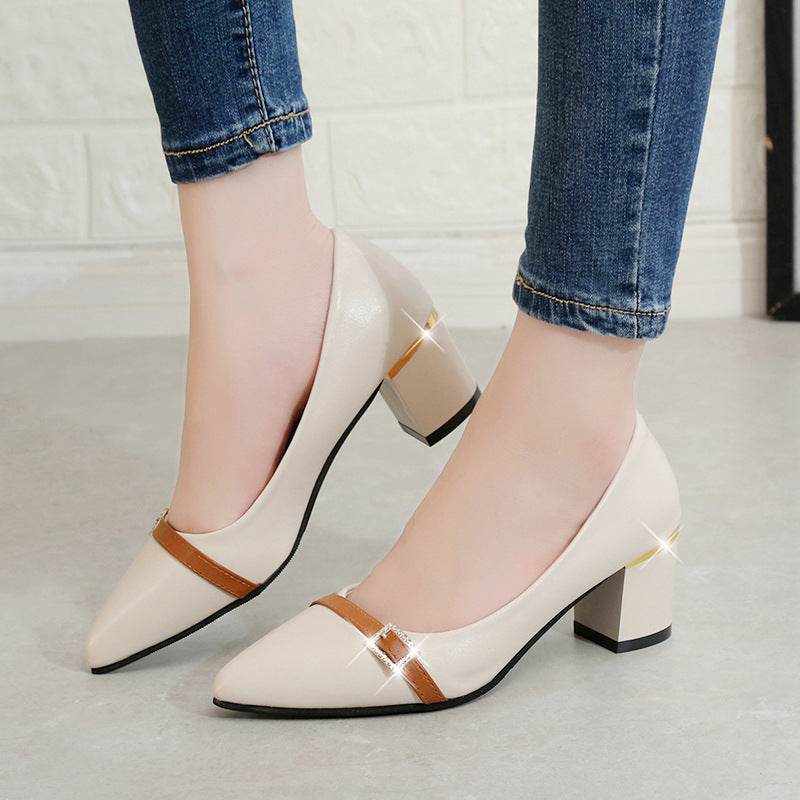 Women's Block Heel Sandals - Mubimart