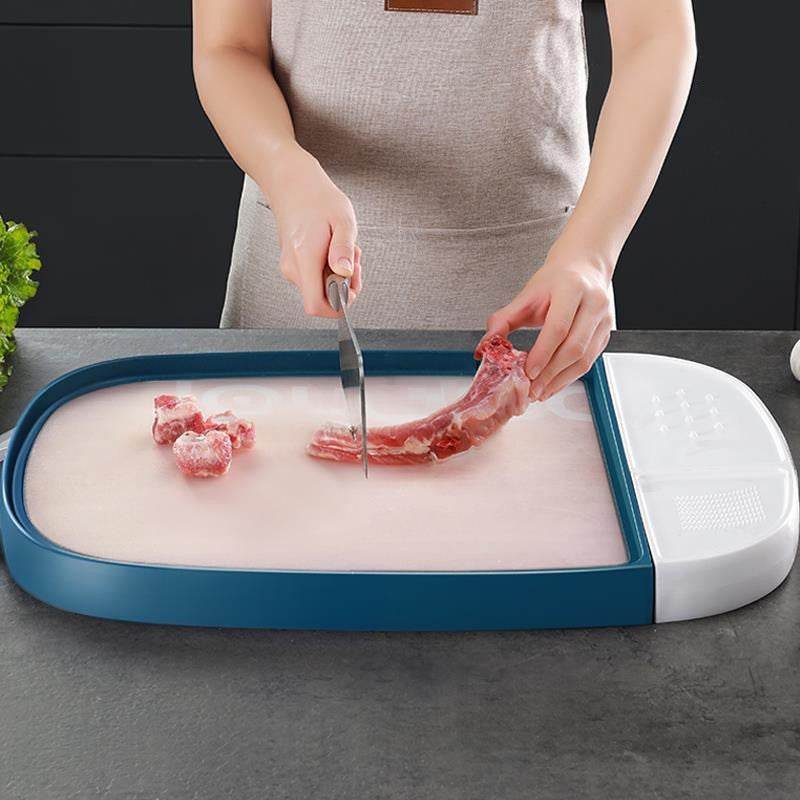 Multifunctional Stainless Steel Cutting Board Thickened Chopping Mildew Proof - Mubimart