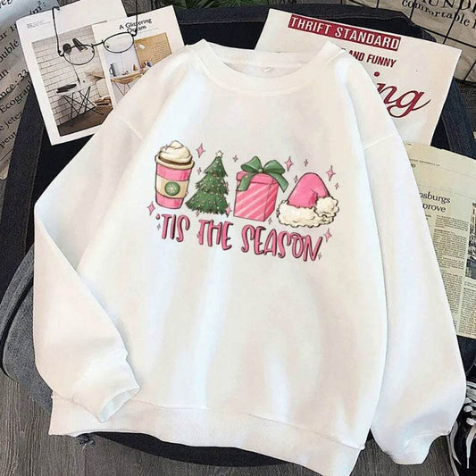European Size Seasonal Sweatshirt Christmas - Mubimart