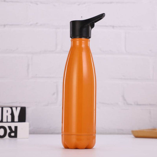 Stainless steel outdoor sports bottle - Mubimart
