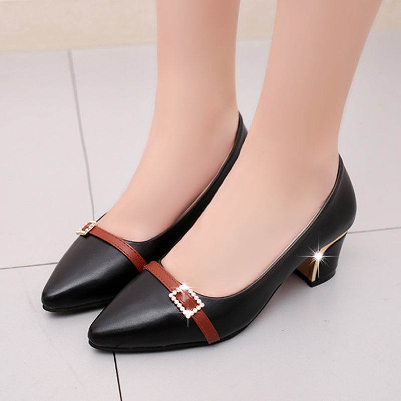 Women's Block Heel Sandals - Mubimart