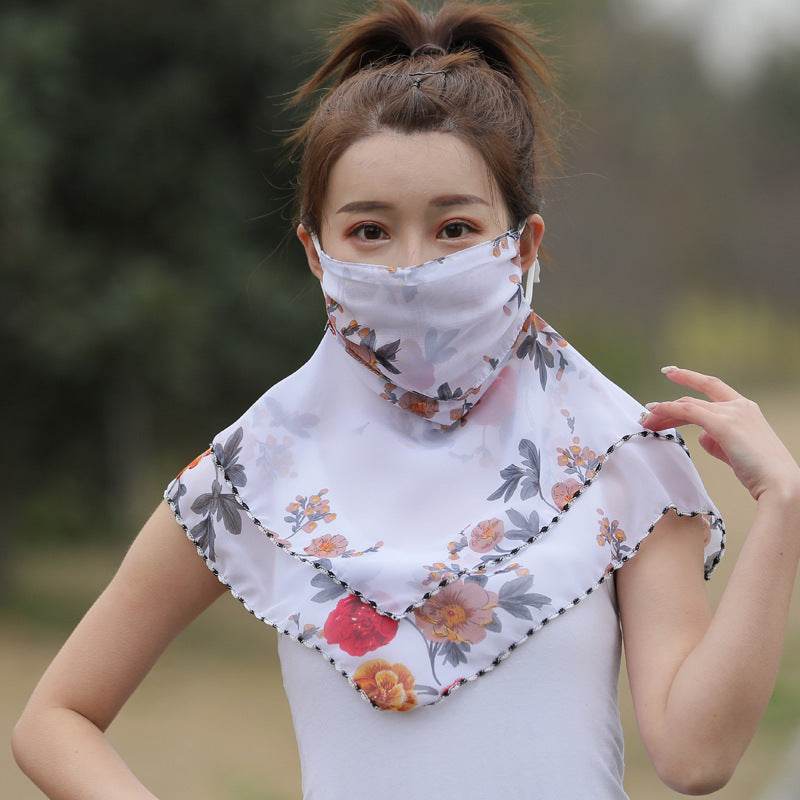 Sunscreen mask scarves - Mubimart