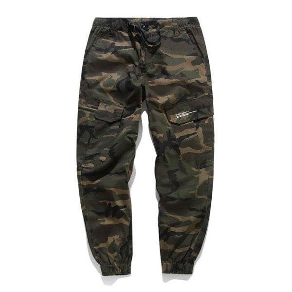 Men Fashion Streetwear Pants Mens Jogger Camo Harem Pants Street Style Youth Casual Camouflage Slim Fit Ankle Trousers Male - Mubimart
