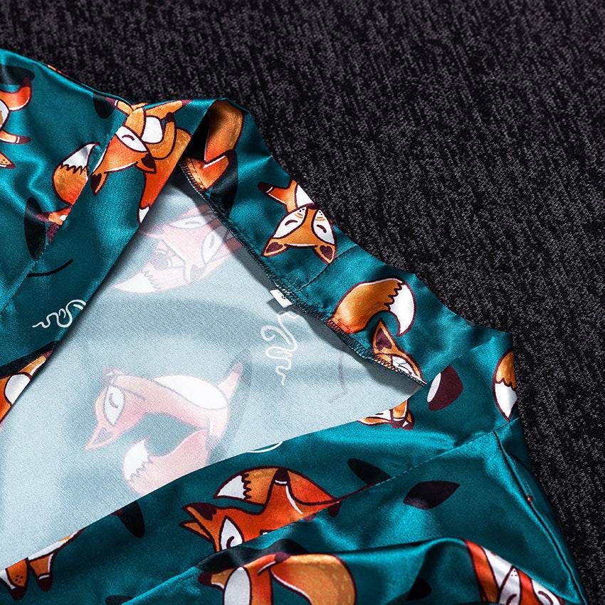 Pure silk nightgown skirt - Mubimart