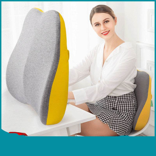 Office lumbar Support Chair Breathable Lumbar Pillow Home Pillow For Pregnant Women - Mubimart