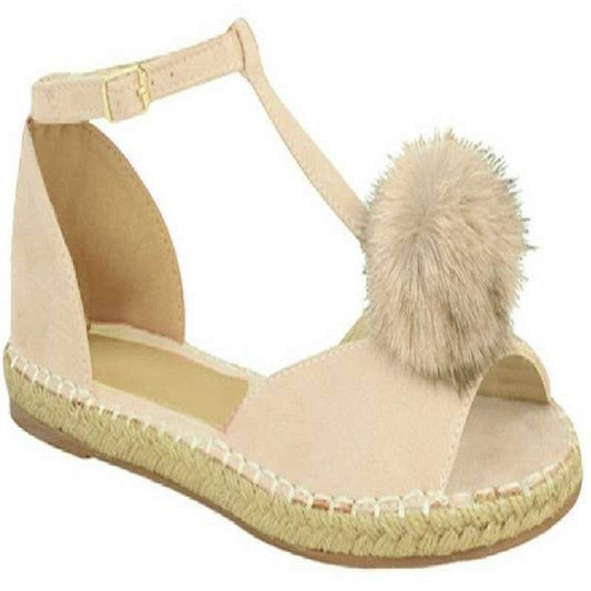 Hairball espadrilles flat sandals - Mubimart