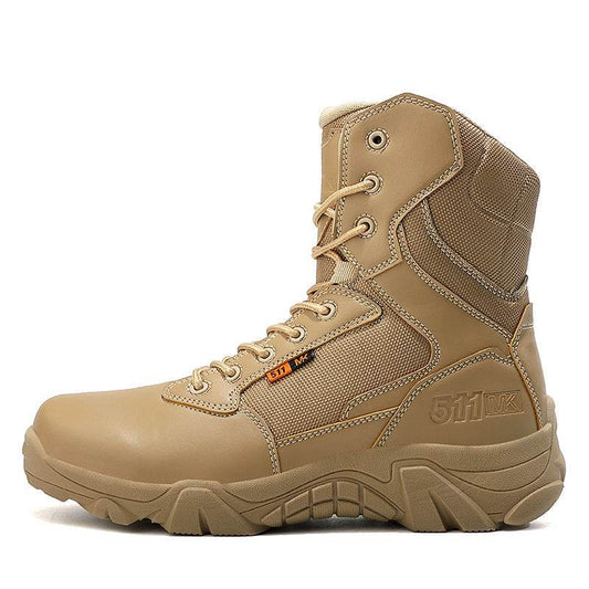 Leather Boots Outdoor Snow Boots Sports Shoes For Men - Mubimart