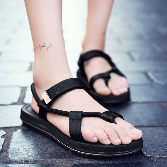 Men Sandals Outdoor Sport Flip Flops Comfort Casual Thong Beach Shoes - Mubimart