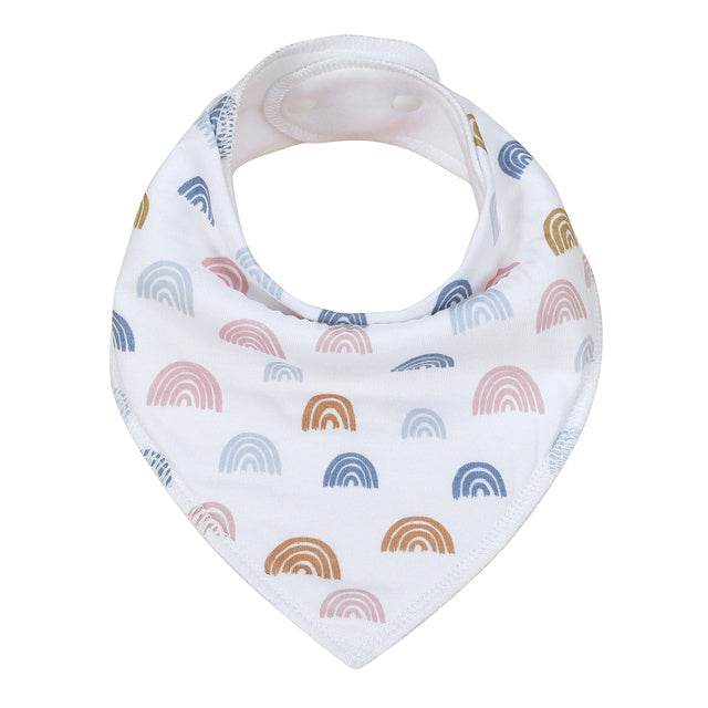 Baby Handkerchief Bib Newborn Feeding Saliva Bib - Mubimart