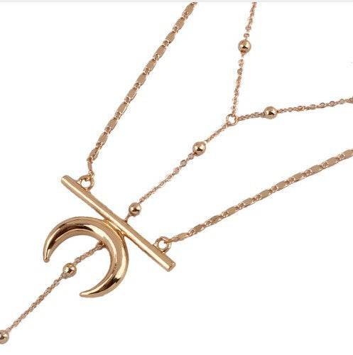 Multi Layer Choker Necklace for Women - Mubimart