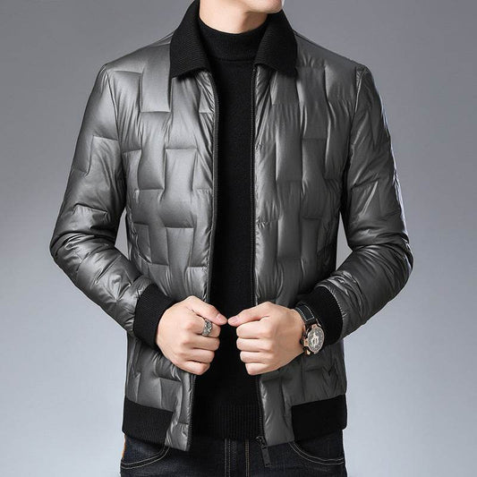 Men's casual down jacket - Mubimart