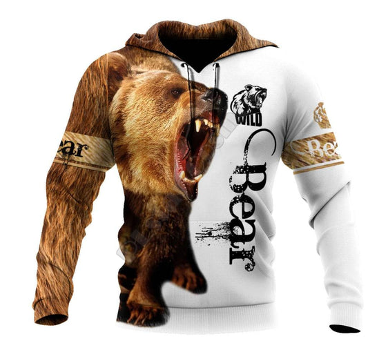 Men Sweatshirt Digital Printing Top Printed Round Neck Sweatshirt - Mubimart