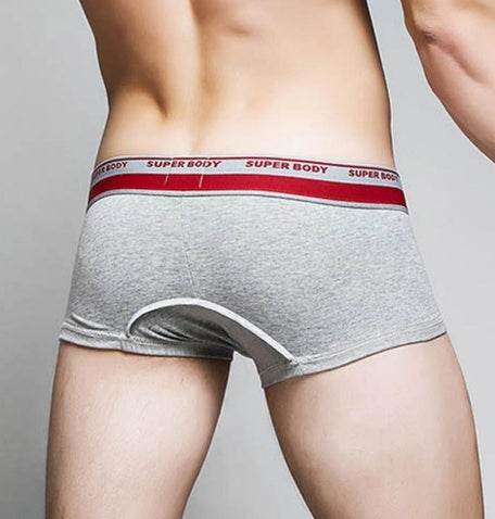 Lace Up Boxer Briefs - Mubimart