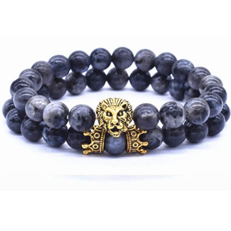 Crown charm bracelet - Mubimart