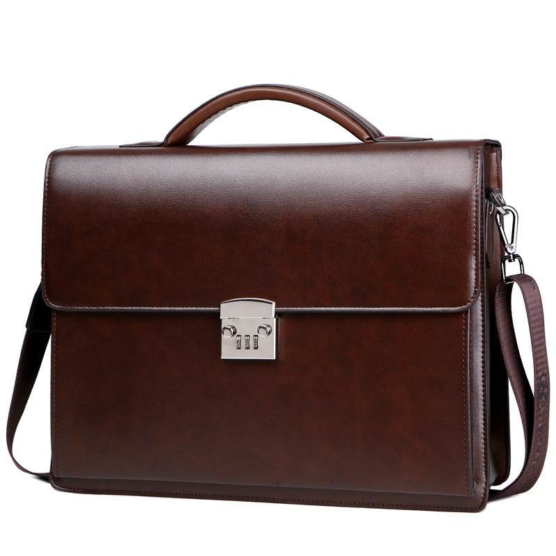 Men's handbag business briefcase - Mubimart