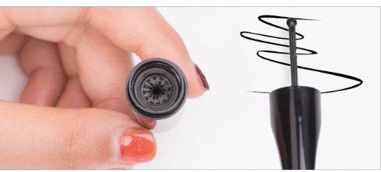 All new eyeliner wear-resistant casters waterproof and sweat-proof black liquid eyeliner pencil make-up tools - Mubimart