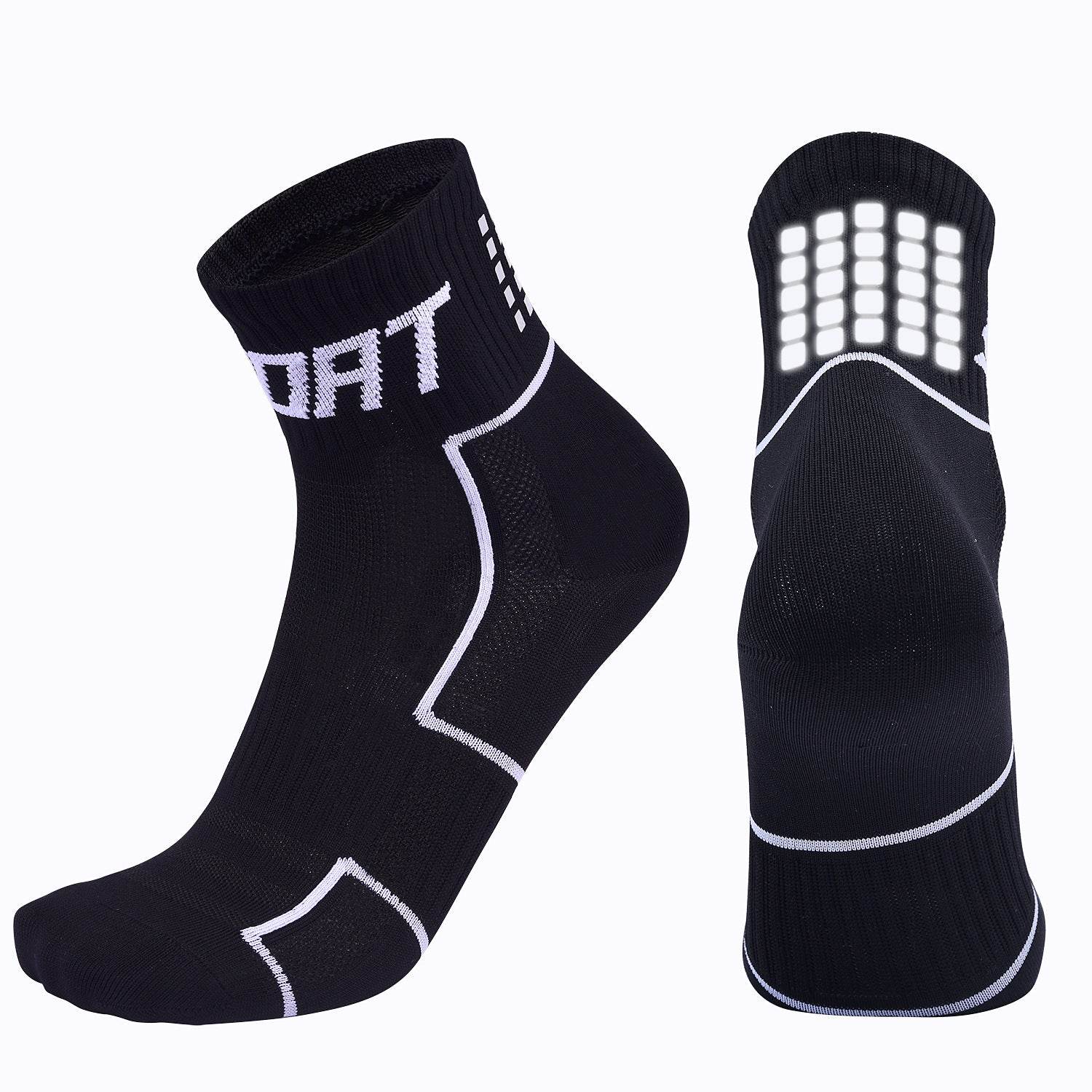 Reflective Cycling Socks, Breathable Bicycle Socks - Mubimart