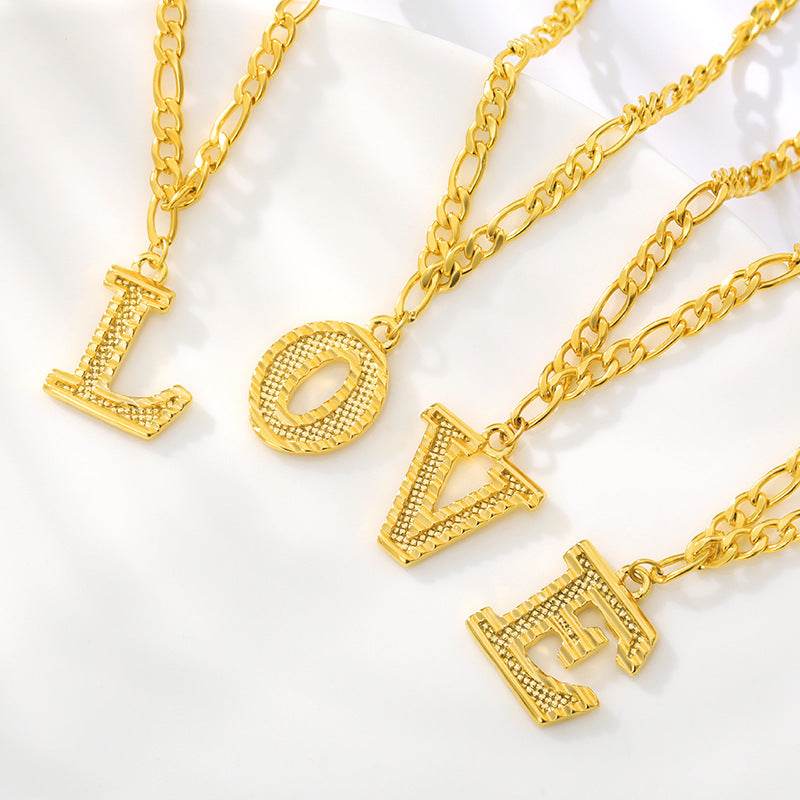 26 English alphabet anklets - Mubimart