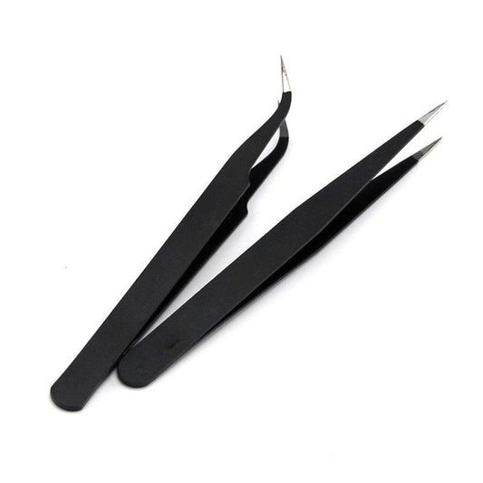 Parts Repair Holder Thickened Metal Tweezers - Mubimart