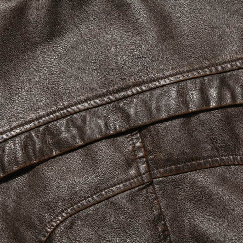 Leather jacket - Mubimart