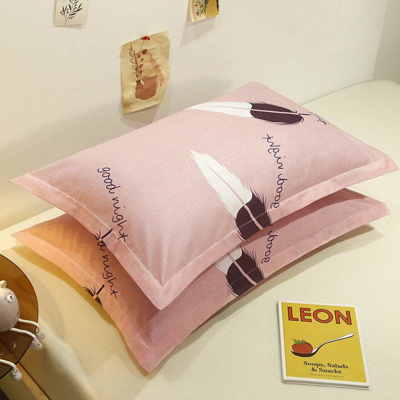 Household Large Pillowcase Aloe Cotton Pillowcase - Mubimart