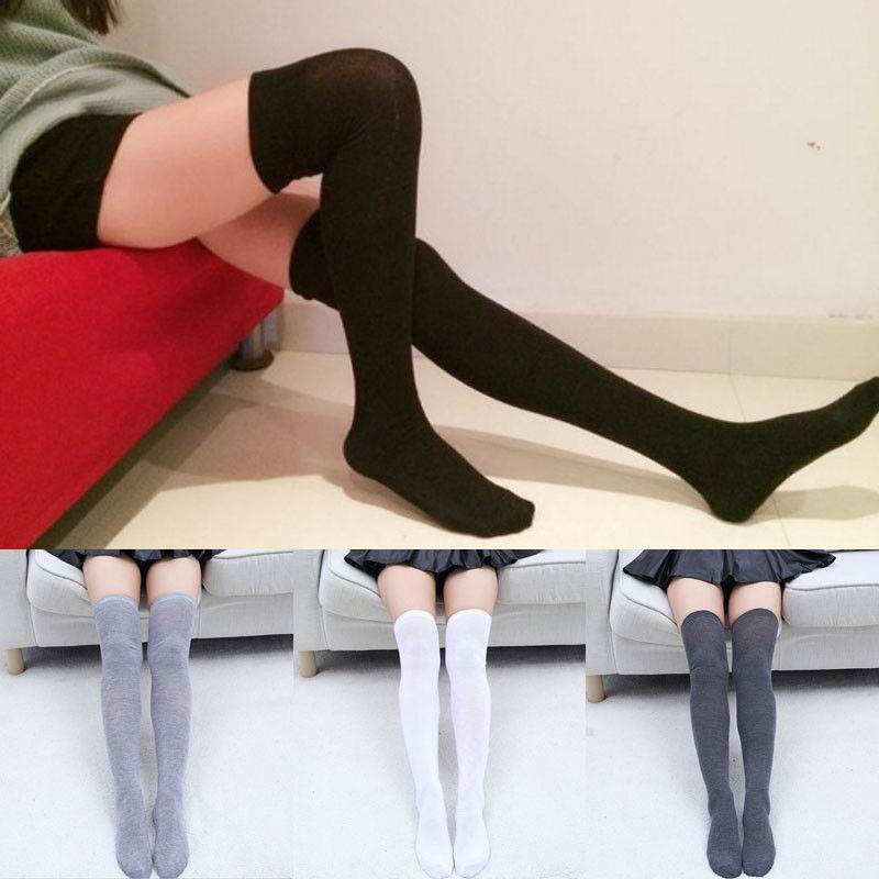 Women Over Knee High Socks - Mubimart