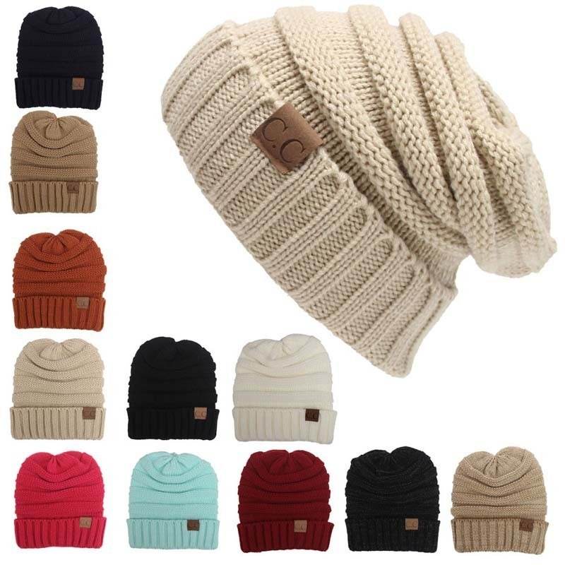 CC Beanies Winter Hats - Mubimart