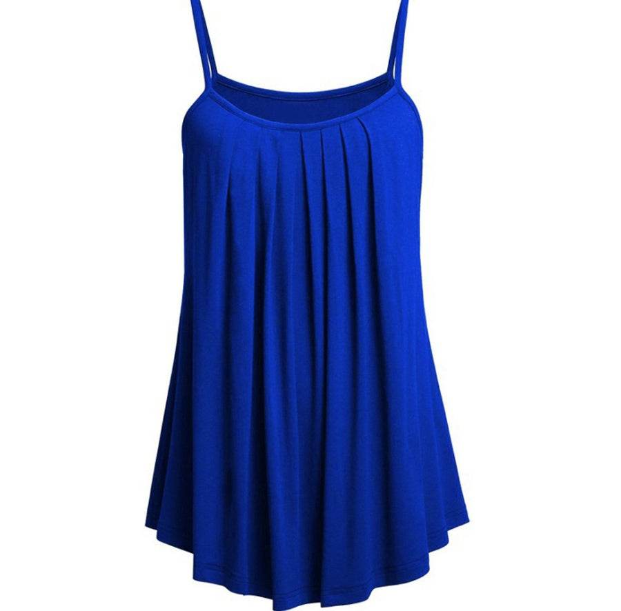 Camisole pleated skirt - Mubimart