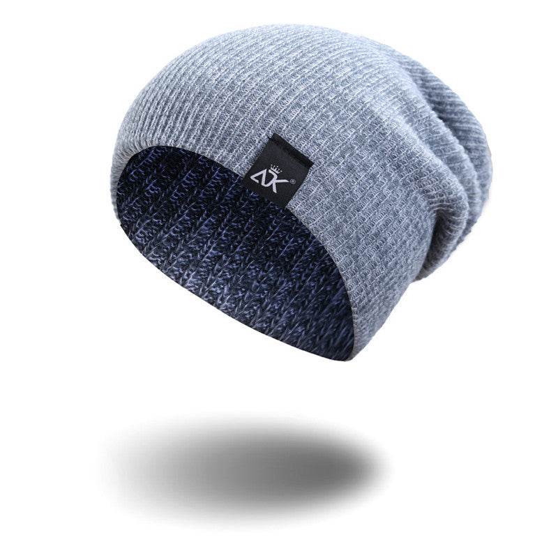 Unisex Fashionable Knitted Beanie, Winter Wool Elastic Hat For Outdoor Cycling, Camping, Travel Winter Beanie Hat Acrylic Knit Hats For Men Women - Mubimart