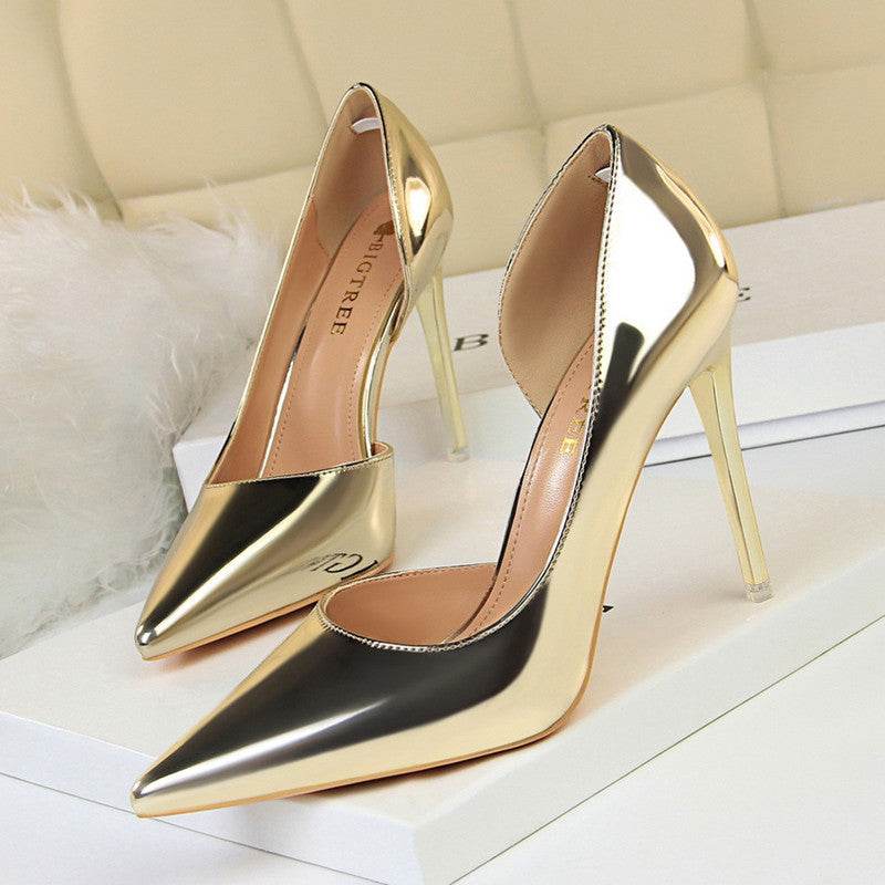Simple stiletto shoes - Mubimart