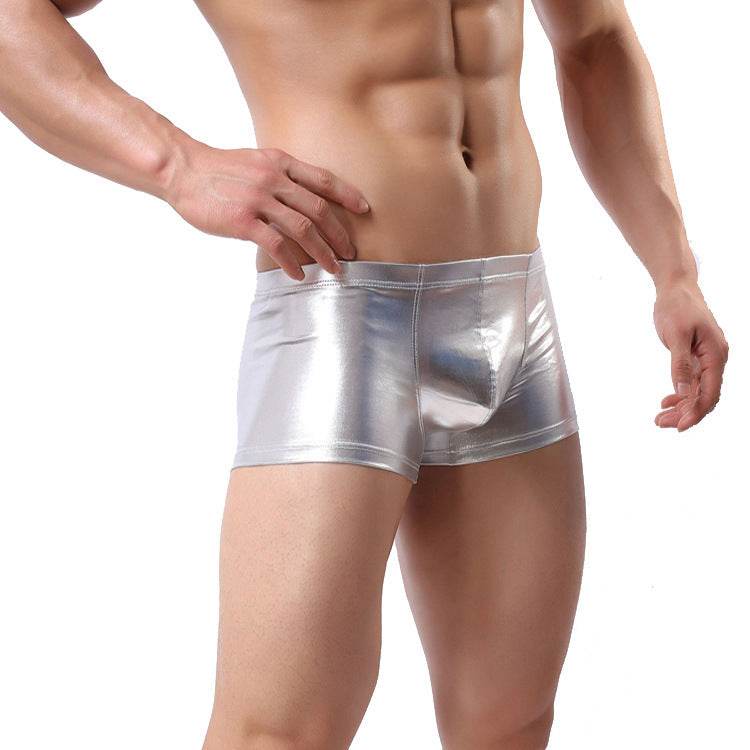Patent leather boxer briefs - Mubimart