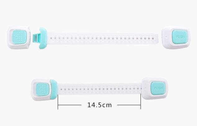 Multi-function two-button cabinet door lock - Mubimart