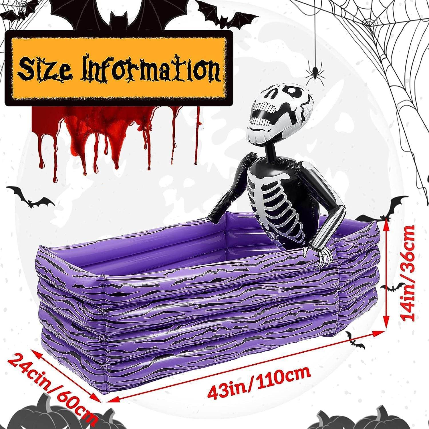 Drink Ice Bucket Purple Inflatable Swimming Pool Inflatable Toy Supplies - Mubimart