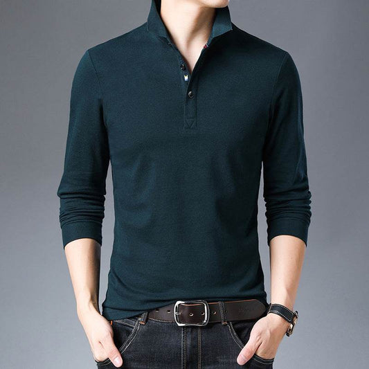 Middle-aged POLO shirt - Mubimart