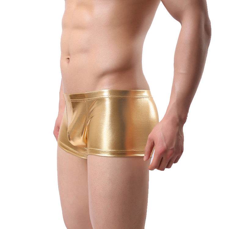 Patent leather boxer briefs - Mubimart