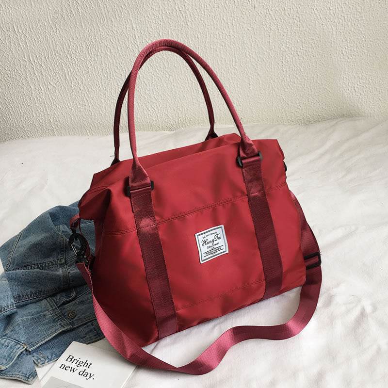 Short-Distance Travel Bag Shoulder Gym Bag Travel Bag - Mubimart