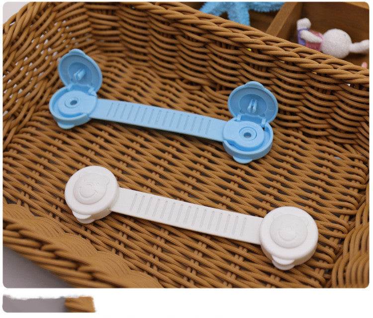 Children's Cabinet Door Lock Bendable Baby Multifunctional Safety Lock , - Mubimart
