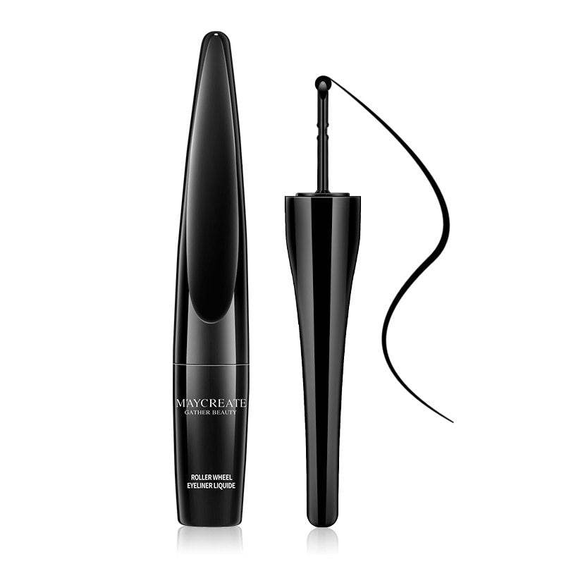 All new eyeliner wear-resistant casters waterproof and sweat-proof black liquid eyeliner pencil make-up tools - Mubimart