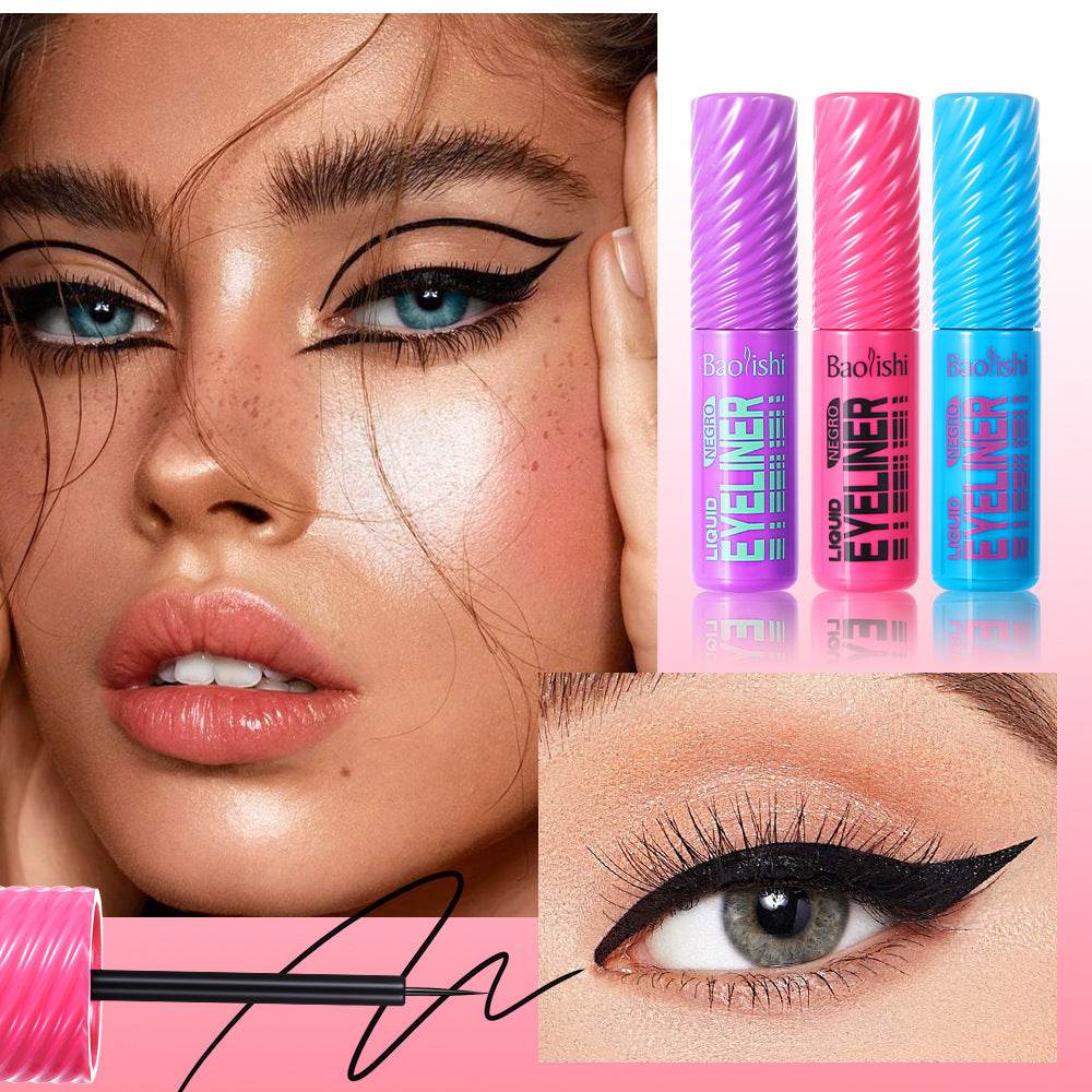 Liquid Eyeliner Makeup Three Colors Liquid Eyeliner Waterproof - Mubimart