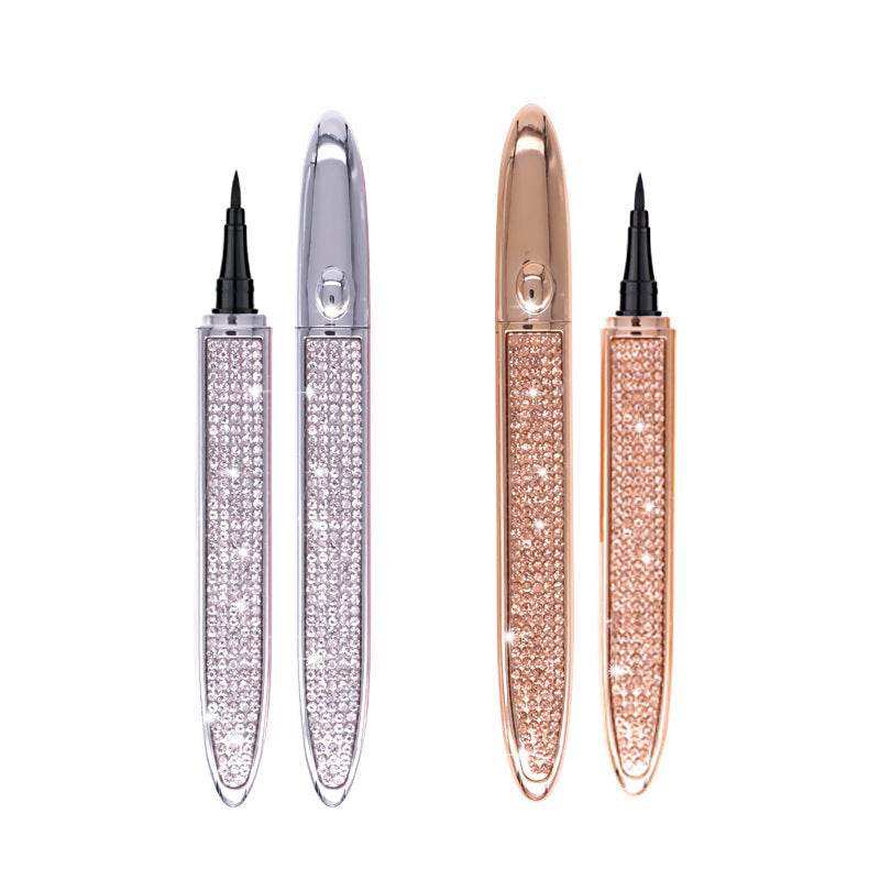 Magic Lashes Self-adhesive Liquid Eyeliner Pen Glue-free Magnetic-free Makeup Eyelashes Tools Waterproof Eye Liner Pencil - Mubimart