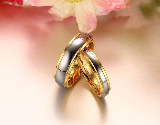 Wedding Band Ring for Woman Men - Mubimart