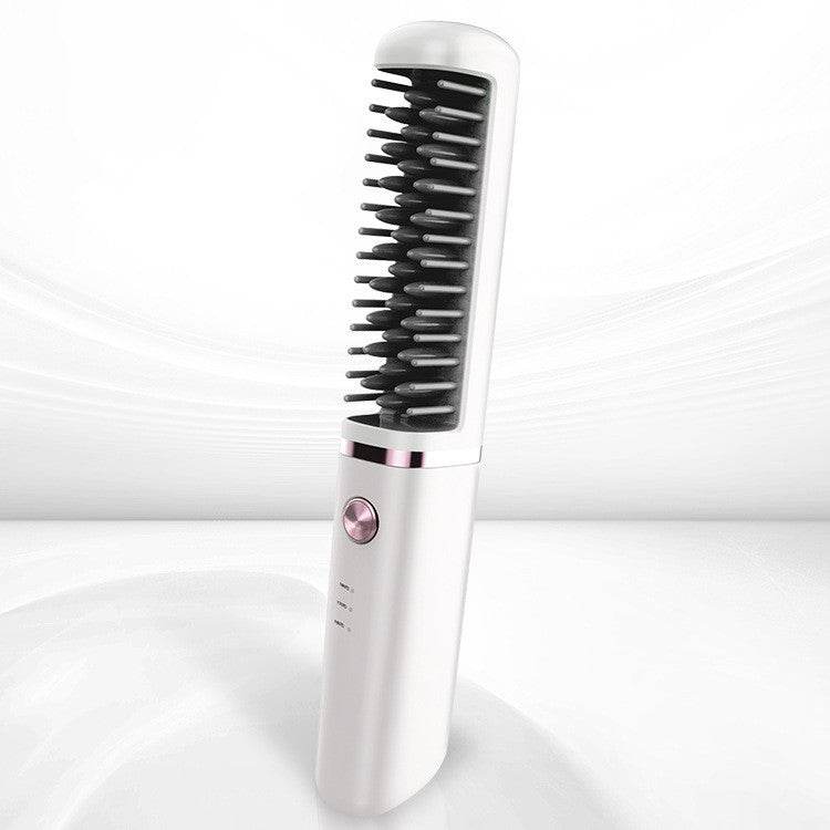 Hair Straightener Hot Rechargeable Heat Hair Straightener - Mubimart