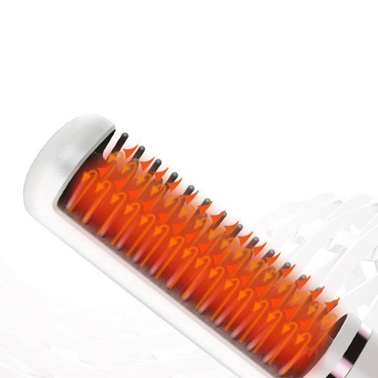 Hair Straightener Hot Rechargeable Heat Hair Straightener - Mubimart