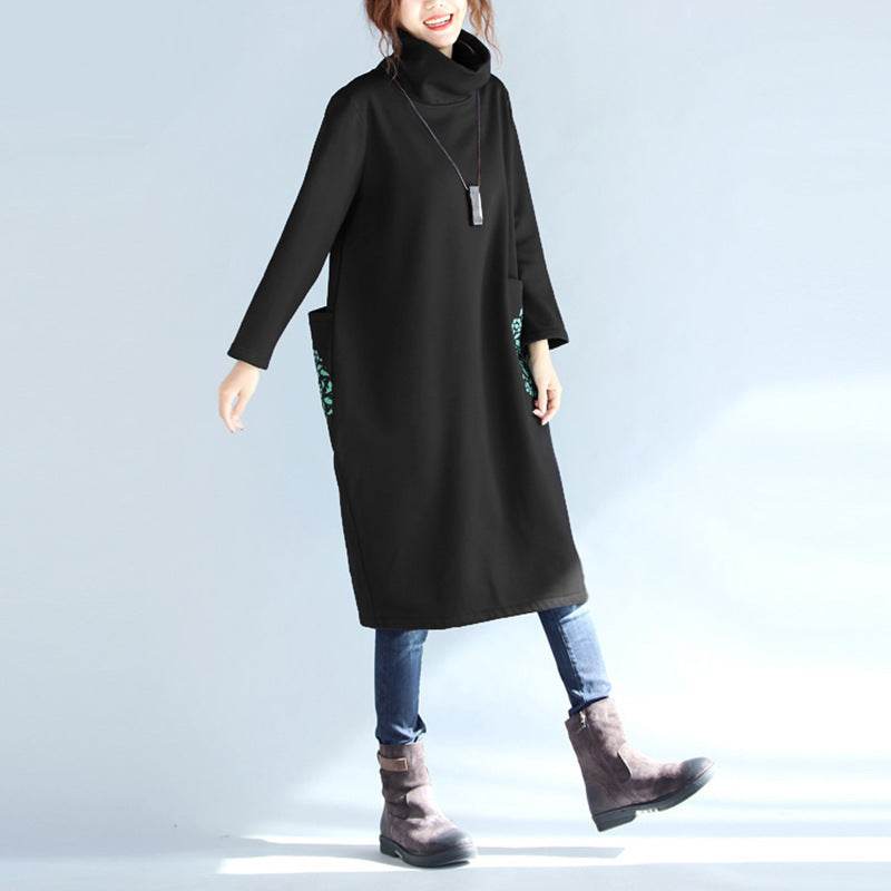 Plus Fat Size Dress Women Spring And Autumn New - Mubimart