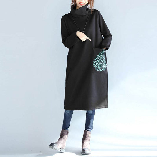 Plus Fat Size Dress Women Spring And Autumn New - Mubimart