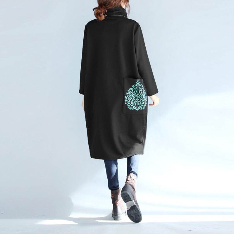 Plus Fat Size Dress Women Spring And Autumn New - Mubimart