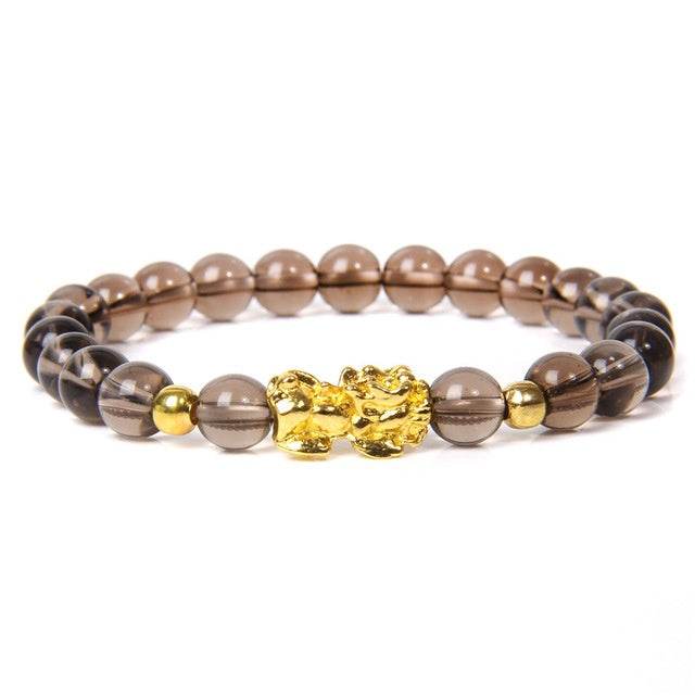 Women Men Feng Shui Buddha Bracelet Golden Piuxiu Charm - Mubimart
