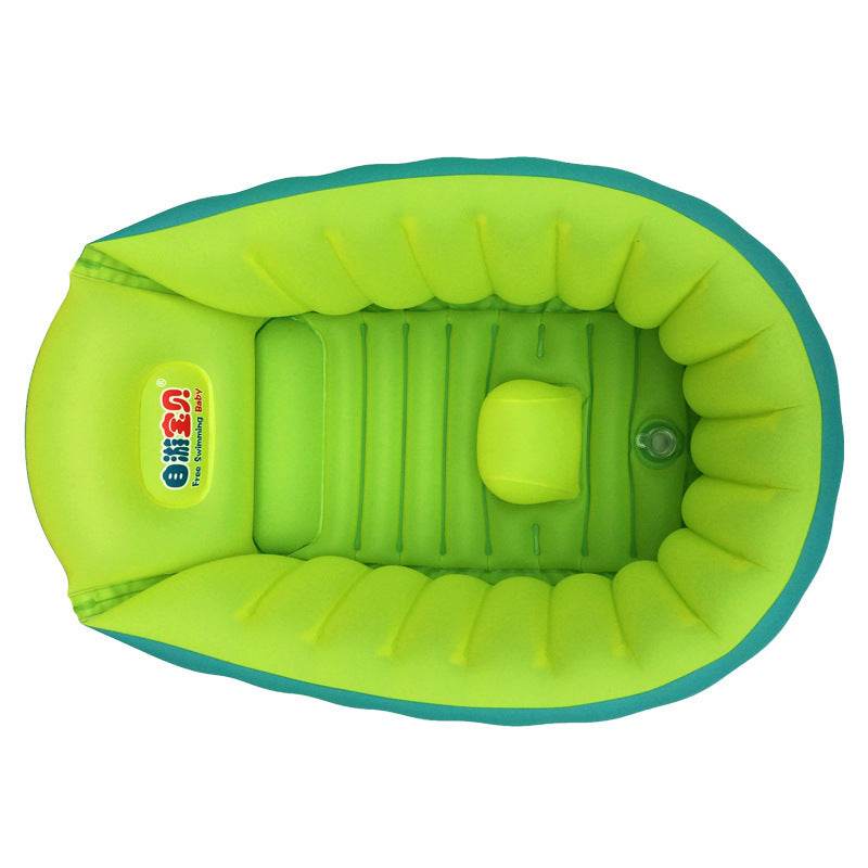 Baby Bath Tub Inflatable Bathtubs Baby Folding Bathtub Flower Bath Tubs Baby Goods for the Newborn - Mubimart